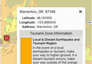 Oregon Tsunami Evacuation Maps Central Point oregon Map Elegant Nvs Tsunami Evacuation On the App