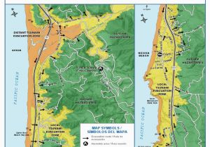 Oregon Tsunami Evacuation Maps Nesika Beach Ophir Disaster and Accident Disaster General