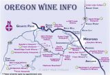 Oregon Vineyards Map oregon Wine Regions Map Secretmuseum