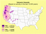 Oregon Volcano Map American Red Cross Maps and Graphics