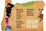 Oregon Wine Ava Map Learn Your Avas