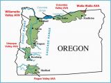 Oregon Wine Ava Map oregon Wineries Map Compressportnederland