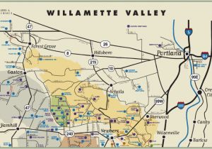 Oregon Wine Ava Map oregon Winery Map Compressportnederland