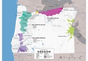 Oregon Wine Ava Map oregon Winery Map Compressportnederland