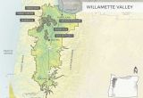 Oregon Wine Map Willamette Valley Amity oregon Map Secretmuseum