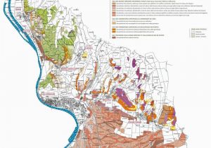 Oregon Wine Trail Map Maps Of northern Rha Ne Aocs with soil Types Map Types Of