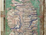 Os Map Of England Matthew Paris Map Of Britain History is Almost Everything