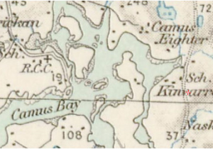 Os Map Of Ireland Kinvarra Kinvarra Oughterard Heritage