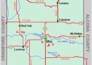 Oscoda Michigan Map 192 Best Oscoda County Michigan Images Michigan Cabins Places