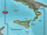 Ostia Italy Map Garmin Bluecharta G2 Visiona Veu460s Sicily to Lido Di Ostia