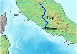 Ostia Italy Map Tiber Wikipedia