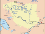 Ottawa River Canada Map Ottawa Rijeka Wikipedija