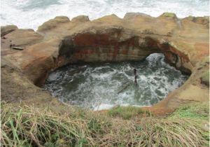 Otter Rock oregon Map Devil S Punch Bowl Otter Rock or Picture Of Devils Punchbowl