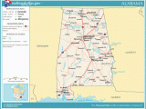 Outline Map Of Alabama with Rivers Printable Maps Reference