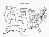 Outline Map Of Arizona Blank Map Of the United States with Numbers Blueappleinc Com