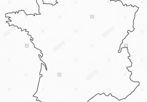Outline Map Of France with Cities Outline Map France Stock Photos Outline Map France Stock