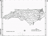 Outline Map Of north Carolina U S County Outline Maps Perry Castaa Eda Map Collection Ut