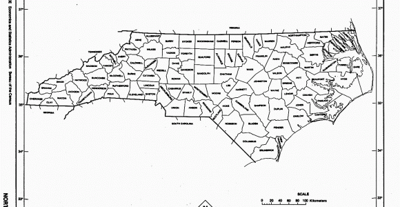 Outline Map Of north Carolina U S County Outline Maps Perry Castaa Eda Map Collection Ut