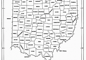 Outline Map Of Ohio U S County Outline Maps Perry Castaa Eda Map Collection Ut