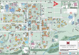 Oxford Ohio Map Ohio State University Maps Oxford Campus Maps Miami University