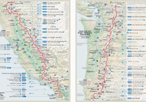 Pacific Crest Trail Map California Pct Trail Map Luxury Map Reference Map Pacific Crest Trail In