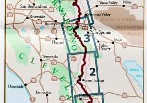 Pacific Crest Trail Map southern California Pct Trail Map Luxury Map Reference Map Pacific Crest Trail In