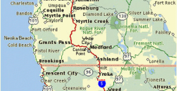 Paisley oregon Map Hoopa California Map Map Of oregon and California Luxury I 5 Rest