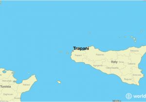 Palermo Sicily Italy Map where is Trapani Italy Trapani Sicily Map Worldatlas Com