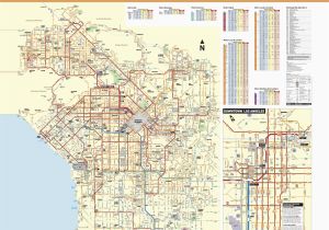 Panorama City California Map June 2016 Bus and Rail System Maps