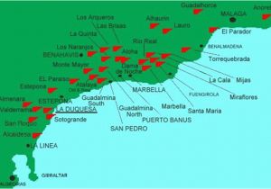 Paradors northern Spain Map Golf Costalita Estepona Costa Del sol Spain