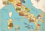 Paris and Italy Map Italy by Gumbo Illustration Travel Italy Map Italy Travel Italy