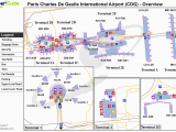 Paris De Gaulle France Airport Map 50 Thorough Fco Airport Map Terminals