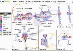 Paris De Gaulle France Airport Map 50 Thorough Fco Airport Map Terminals