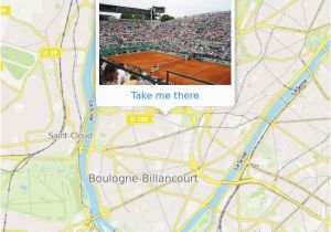 Paris France Google Map Wie Komme Ich Zu Court Suzanne Lenglen In Paris Mit Dem Bus Der