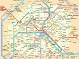 Paris France Subway Map Karte Plan Der Pariser Metro format Xl Metroplan Metrokarte