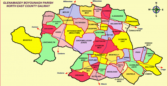 Parish Maps Ireland Cloonlara south