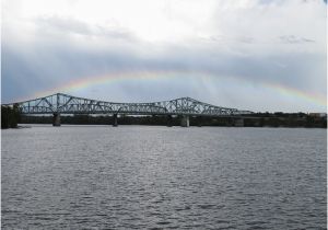 Parkersburg Ohio Map Wow Rainbow Arching Over the Parkersburg Bridge Viewed From the