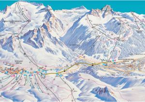 Passo tonale Italy Piste Map Stoki I Miejscowoa Ci Passo