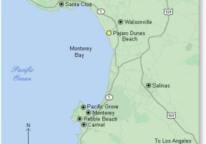 Pebble Beach California Map Monterey Bay Map and Travel Information Download Free Monterey Bay Map