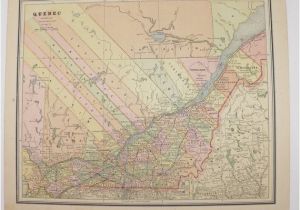 Pei Map Canada 1894 Map Of Quebec Canada Ontario Canada Map Canadian