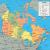 Physical Feature Map Of Canada Canada Map and Satellite Image