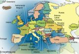 Physical Feature Map Of Europe Europe Physical Features Map Climatejourney org