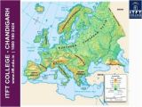 Physical Feature Map Of Europe Physical Features Map Of Europe Pergoladach Co