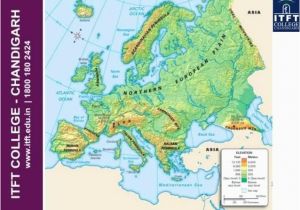 Physical Feature Map Of Europe Physical Features Map Of Europe Pergoladach Co