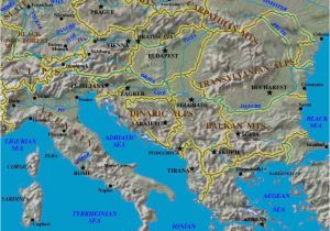 Physical Map Of Eastern Europe Eastern Europe Mountains Map Lgq Me