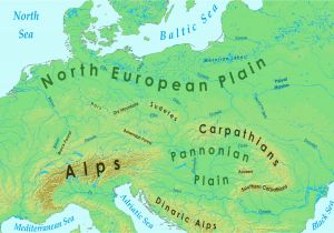 Physical Map Of Eastern Europe Eastern Europe Mountains Map Lgq Me