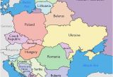 Physical Map Of Eastern Europe Maps Of Eastern European Countries