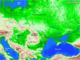 Physical Map Of Eastern Europe Physical Maps Of southwest asia Climatejourney org