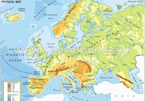 Physical Map Of Europe and Russia Map Of Europe and Russia Physical Download them and Print