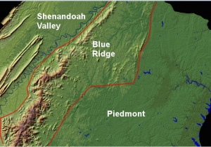 Physical Map Of Ireland Mountains Mountains Of Virginia